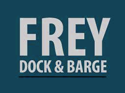 Frey Dock And Barge Logo