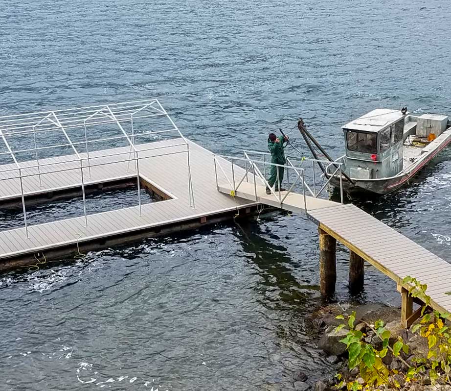 dock building